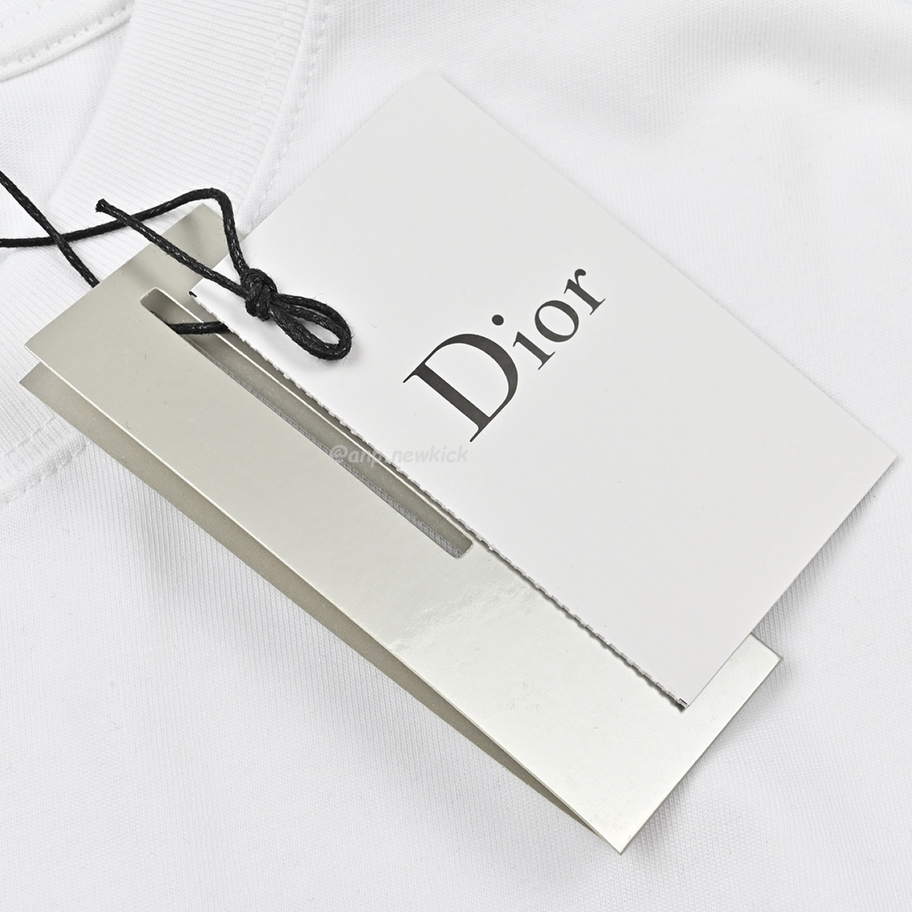 Dior Hand Drawn Logo Graffiti Inspired Short Sleeved T Shirt (6) - www.newkick.org